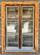 Altes Fenster Holz mit Sprossen, Einfachverglasung | Bild 2