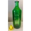 Antike Gift Glasflasche in Grün 50 cl mit Deckel