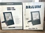 Brilum Lampe OMH-70e weiss Set 2x