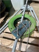 Doppelschaukel für Spielplatz