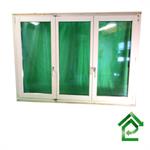 Fenster 3 Flügel Holz/Metall, IV, Doppelverglast