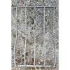 Fenstergitter mit Blumenauswuchtung