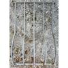 Fenstergitter mit Blumenauswuchtung