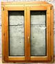 Gebrauchtes Fenster Holz/Metall, 2-fach Verglasung