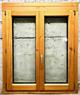 Gebrauchtes Fenster Holz/Metall, 2-fach Verglasung