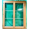 Gebrauchtes Fenster Holz/Metall, 2-fach Verglasung