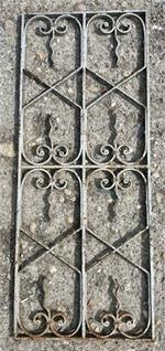 Gebrauchtes Fenstergitter